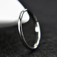 Двојка прстен Разноврсна Титаниум Челик Геометриски Прст Прстен За Банкет Партија Годишнината Ангажман