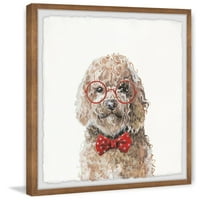 Мармонт Хил Shaggy in Bow Tie Рамка за сликање уметност, 18,00 1,50