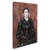 Трговска марка ликовна уметност „Портрет на Мадам Паулин“ платно уметност од Реноар