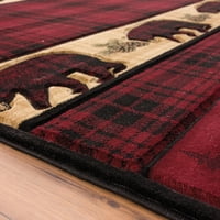 Обединети ткајачи на Америка ложа со рачно изработен килим, 7,83 '10'