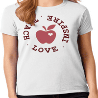 Графичка Америка Денот на вineубените предава празник loveубов женска графичка маица за колекција на наставници