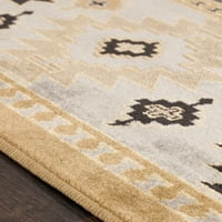 Уметнички ткајачи Парамаунт Геометриска област килим, беж, 2'2 7'7