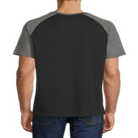 Машка маица за кратки ракави на Georgeорџ и голем машки, 2-пакет