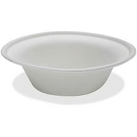 Оригинални чинии за еднократна употреба oeо - еднократна употреба - бело - шеќерна трска - картон