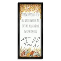 Есенска здраво убава есенска фраза празник графичка уметност црна врамена уметничка печатена wallидна уметност