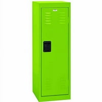 48 Едно ниво на челик шкафче, електрична зелена боја